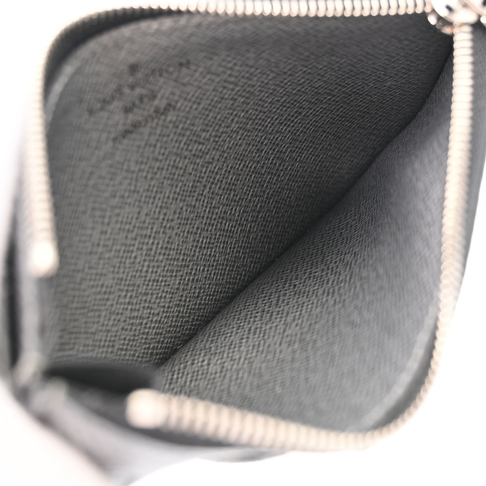 Louis Vuitton Coin Taiga Monogram Card Taigarama Holder Case - Picture 9 of 12